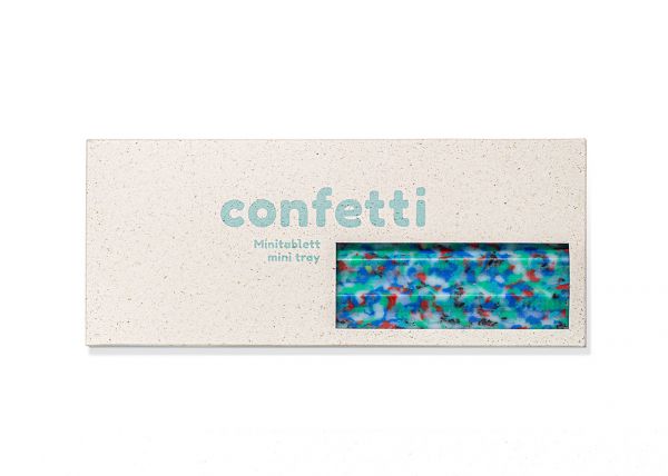 Soap Tray CONFETTI round