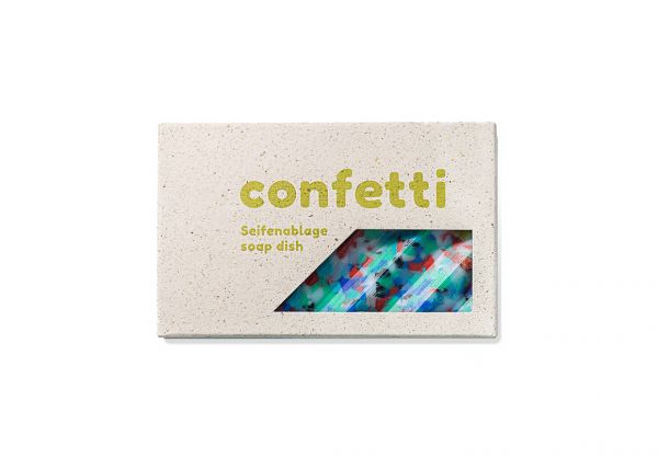 Seifenablage CONFETTI bunt