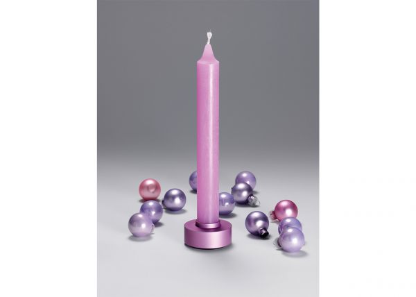 candleholder BELL - lilac
