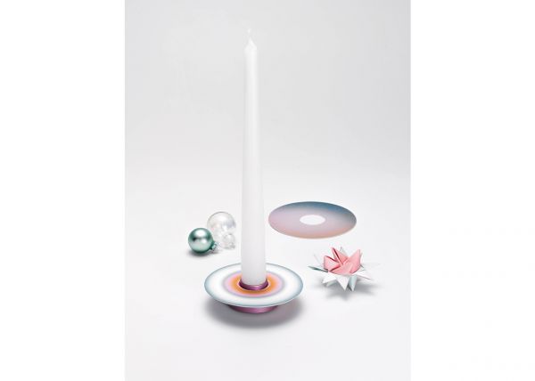 candleholder BELL - lilac