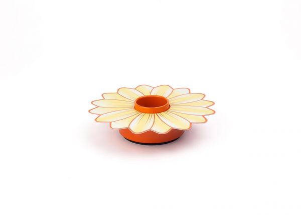 candleholder Bell - orange