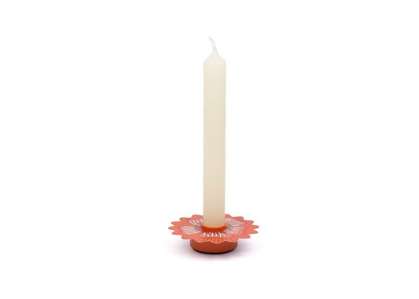 candleholder Bell - orange