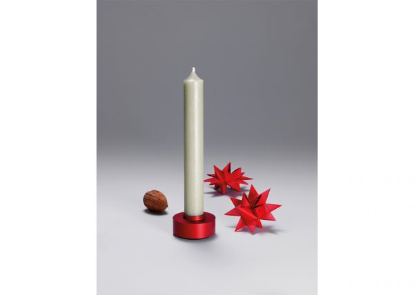candleholder BELL - red
