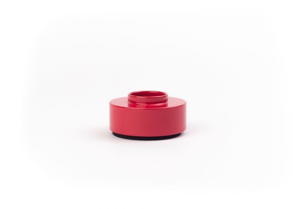 candleholder Bell - strawberry red