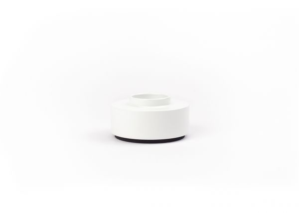 candleholder Bell - white