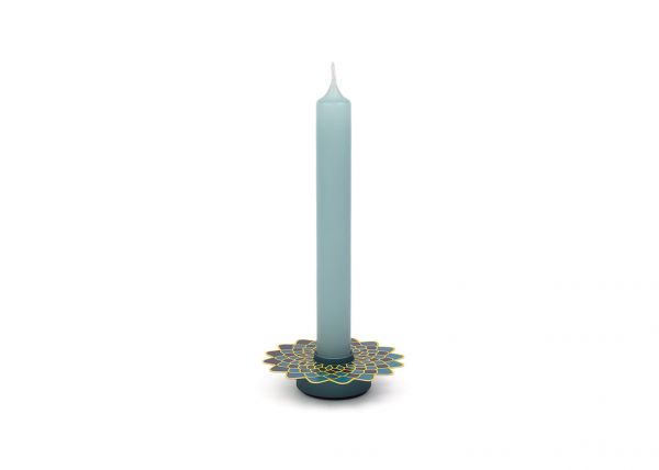 Tropfenfänger DRIP - Blume 4 blau