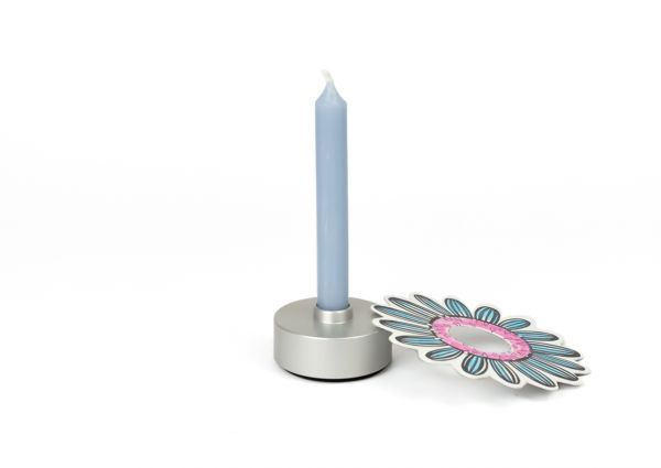 candleholder Bell SMALL - silver