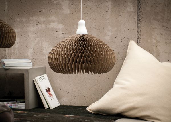 Honeycomb paper luminaire